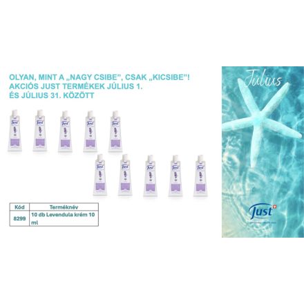 10 db Levendula krém (10 ml/db)